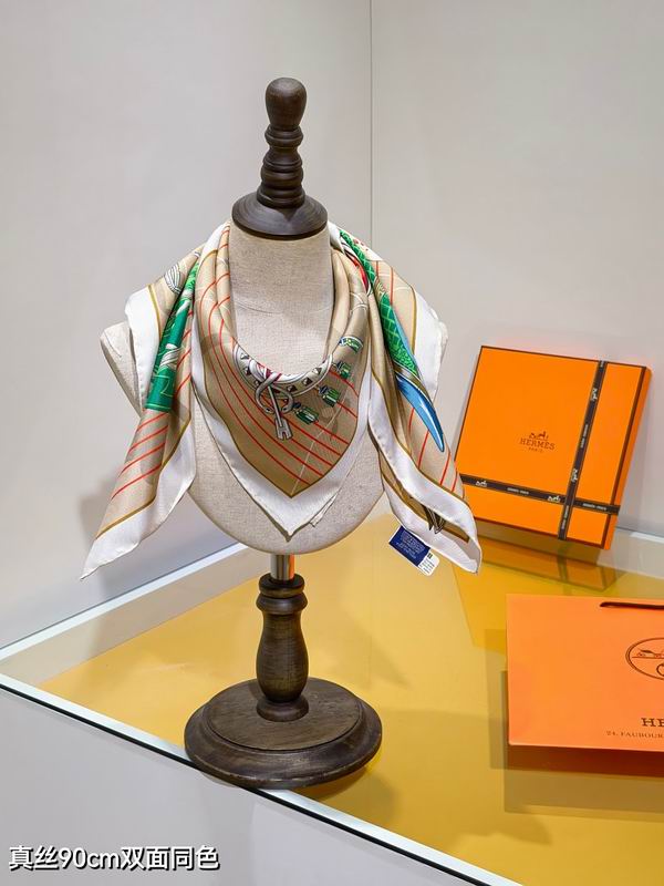 Hermes silk scarf hm34